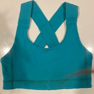 Lululemon teal sports bra